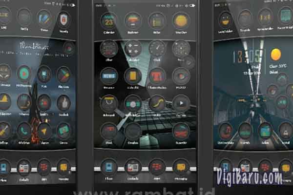 tema xiaomi darkonah